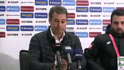 super lig - Boluspor - Hatayspor maçının ardından - BOLU Videosu