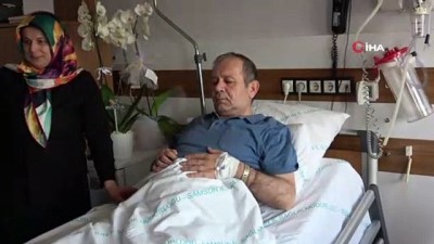 kamu hastanesi -  Dünyada ilk...Mesanesinin yanından 7 litrelik kese çıkarıldı  Videosu