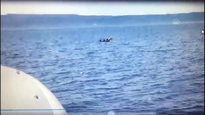 sahil guvenlik - Düzensiz göçmenleri taşıyan tekne battı: 9 ölü (4) - BALIKESİR Videosu