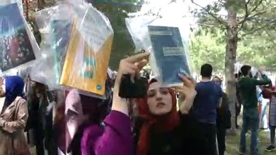'Kampüsteki ağaçlar kitap açtı' - ERZURUM