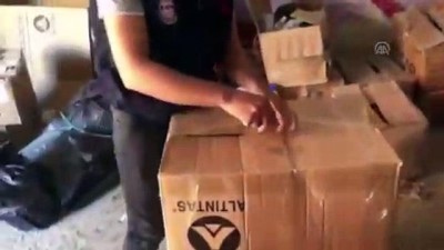 kacak icki - Mersin'de sahte içki operasyonu  Videosu