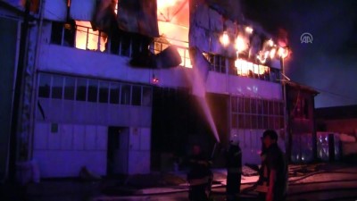 saglik ekibi - Mobilya atölyesinde yangın (2) - KONYA Videosu