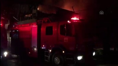 saglik ekibi - Mobilya atölyesinde yangın - KONYA Videosu