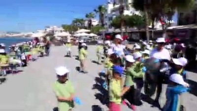  Öğrenciler Bodrum için kolları sıvadı