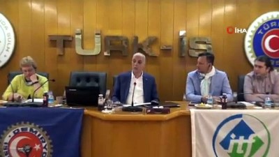 zamanasimi -  TÜRK-İŞ Genel Başkanı Ergün Atalay: “İşçilik alacaklarında zaman aşımı süreleri kısaltılamaz”  Videosu