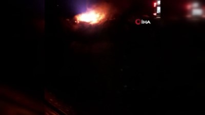 kimya -  İzmir’de atık depolama alanı alev alev böyle yandı  Videosu