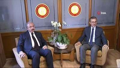 ic tuzuk -  TBMM Başkanı Mustafa Şentop, Parlamento Muhabirleri Derneği'ni ziyaret etti Videosu