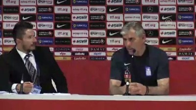 Türkiye-Yunanistan maçının ardından - Teknik direktör Angelos Anastasiadis - ANTALYA