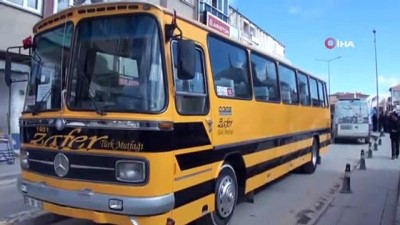 yolcu tasimaciligi -  36 yıllık otobüsle maziye yolculuk  Videosu