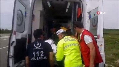 bebek -  Tekirdağ'da trafik kazası: 1'i bebek 4 yaralı  Videosu