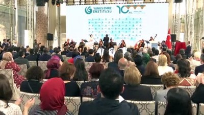 tarihci - Yunus Emre Enstitüsü 10. yılını kutladı - İSTANBUL Videosu
