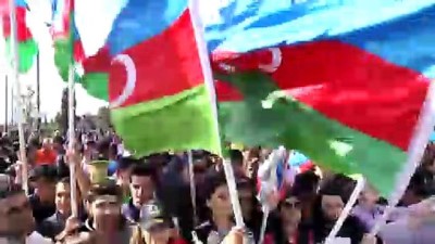 Azerbaycan'da 'rüzgarı yen' maratonu - BAKÜ 