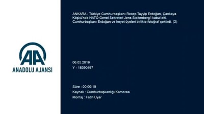 Cumhurbaşkanı Erdoğan, NATO Genel Sekreteri Stoltenberg'i kabul etti (2) - ANKARA 