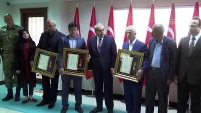 Devlet Övünç Madalyası Tevcih Töreni - MUŞ