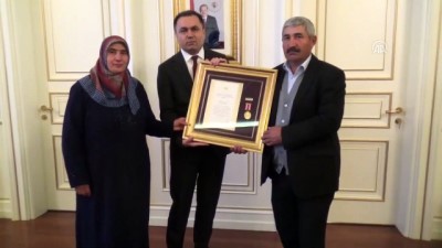 sehit polis - Devlet Övünç Madalyası ve Beratı töreni - YOZGAT Videosu