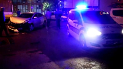 dikkatsizlik -  Malatya'da iki otomobil çarpıştı: 1 yaralı Videosu