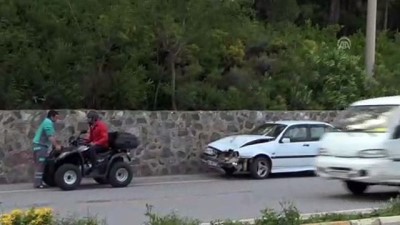 Otomobille ATV çarpıştı: 2 yaralı - MUĞLA