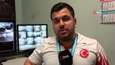 Otoparkta olimpiyatlara hazırlanıyor 