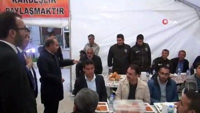 iftar cadiri -  - Şırnak belediyesi her akşam 400 kişiye iftar verecek Videosu