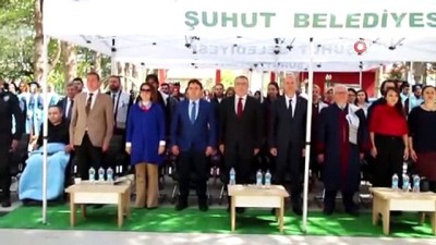 karahisar -  Şuhut Meslek Yüksek Okulu'nda mezuniyet coşkusu  Videosu