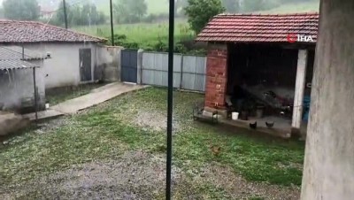 felaket -  Çanakkale’de dolu yağışı meyve ve buğdaylara zarar verdi  Videosu
