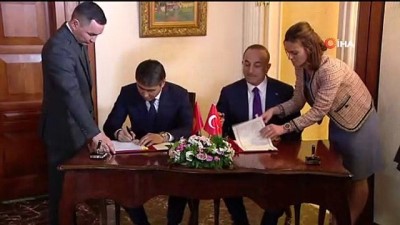 meclis baskani -  Dışişleri Bakanı Çavuşoğlu: 'Kırgızistan Mahkemesinin FETÖ odaklı bir mülkiyet konusunda verdiği kararı tarihi bir karar olarak görüyoruz” Videosu