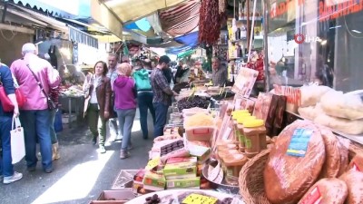 kuru kayisi -  İzmirliler iftar alışverişi için Kemeraltı’nı tercih etti  Videosu