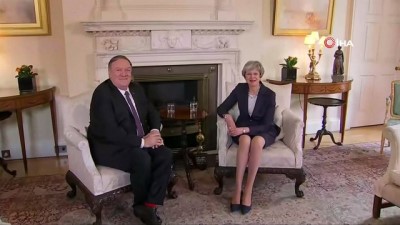  - ABD Dışişleri Bakanı Pompeo, İngiltere Başbakanı May İle Görüştü