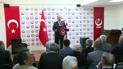 Destici: 'BBP olarak 31 Mart'ta nerde durmuşsak, durduğumuz yer aynı' - ANKARA 