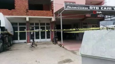 sanayi sitesi -  Egzoz tamircisinde patlama: 1 yaralı  Videosu