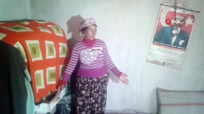  Görme ve işitme engelli yaşlı kadının para ve erzaklarını çaldılar 