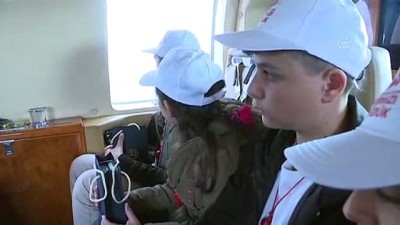 trafik denetimi - İçişleri Bakanı Soylu, çocuklarla birlikte helikopterle trafik denetimine katıldı - KIRIKKALE  Videosu