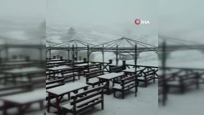 hava sicakligi -  Uludağ'a mayıs ayında kar sürprizi  Videosu