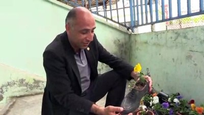 boks - Baba ve annesinin hatırasını 'kara lastik'leri ile yaşatıyor - SİİRT  Videosu