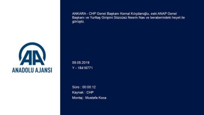 CHP Genel Başkanı Kılıçdaroğlu'nun kabulü - ANKARA