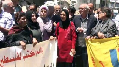 saldiri - İsrail'in saldırılarında Gazze'deki araştırma merkezini vurması protesto edildi - GAZZE Videosu