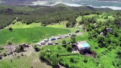kucuk kiz - Kaybolan 1,5 yaşındaki çocuk için ekipler seferber oldu (3) - Drone görüntüsü - SAMSUN  Videosu