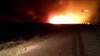 tarim arazisi -  Yıldırım Tigem arazisine düştü... Tigem’e ait binlerce dönüm ekili arazi kül oldu  Videosu