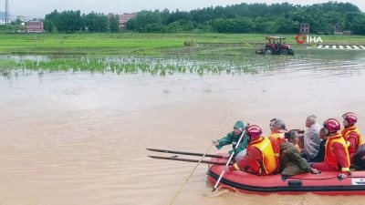 afet bolgesi -  -  Çin’de Sel 2 Milyon Kişiyi Etkiledi: 7 Ölü Videosu