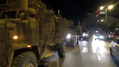  Gece yarısı Suriye sınırına asker takviyesi 