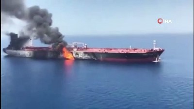  - Umman denizinde iki petrol tankerine saldırı: 44 mürettebat kurtarıldı