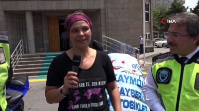 kolon kanseri -  55 ülkeyi dolaşan gezgin, Meme Kanseri Farkındalığı için Türkiye'yi dolaşıyor  Videosu