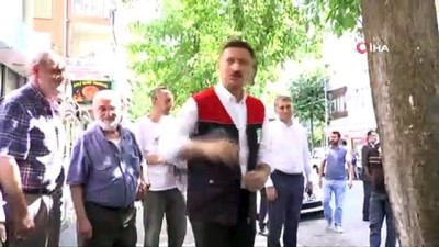 cevre temizligi -  Bahçelievler Belediye Başkanı Bahadır, caddeyi yıkadı  Videosu