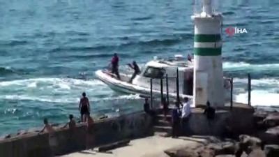 sahil guvenlik -  Çanakkale’de midyeciler kaçtı, sahil güvenlik kovaladı  Videosu