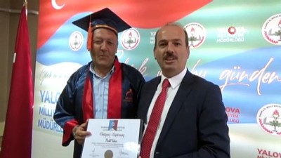 egitim ogretim yili -  50 yaşında üniversite mezunu oldu  Videosu