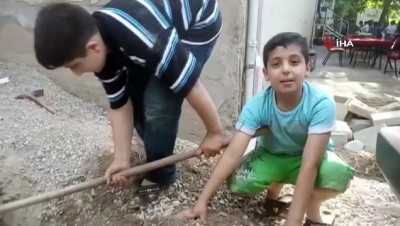 sokak kopegi -  Mahsur kalan yavru köpek için seferber oldular  Videosu