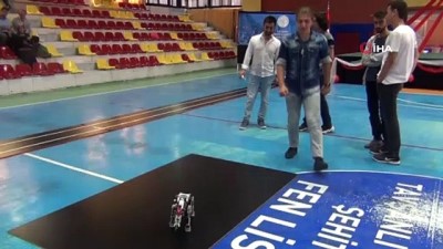robotlar -  Tavşanlı'da Robot Yarışması  Videosu