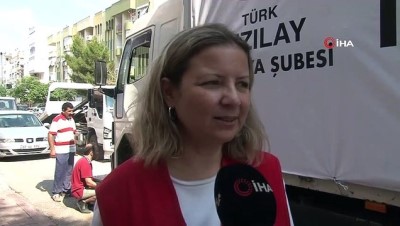 yardim malzemesi -  Antalya'dan Suriye'ye bir tır dolusu yardım malzemesi  Videosu