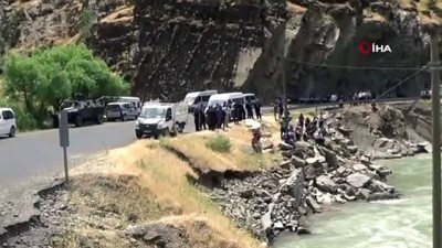 dalgic polis -  Habur Çayı'nda kaybolan çocuk drone ile arandı Videosu