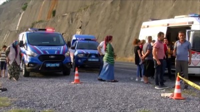 baraj golu - Bafra'da baraj gölüne kamyonetin düşmesi - SAMSUN Videosu